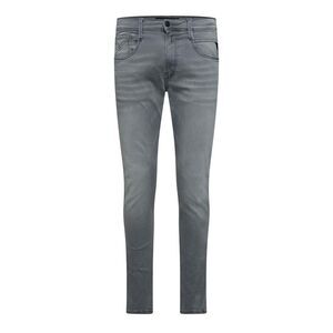 Replay Mens Anbass Cotton Blend Slim Jeans / Gray
